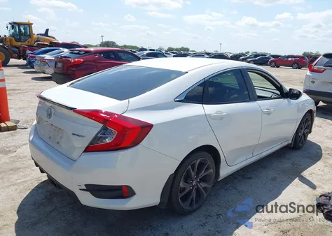 2020 Honda Civic Sport z USA, uszkodzony, nr VIN 19XFC2F84LE007443